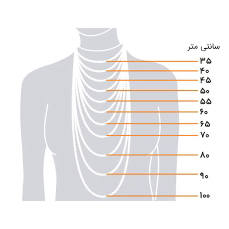 زنجیر فلامینگو ساده dar20 طلا 18عیار زنانه 45 سانت - تصویر 4
